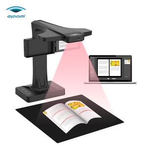 Eloam BS2000P 25MP A3 A4 Professional Book Scanner Document Camera Automatic Flatbed Book Scanner A4 for Office, School, Library