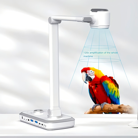 Eloam V80 12x Optical Zoom Document Camera Professional A3 Portable Digital Visualizer Document Camera Educational